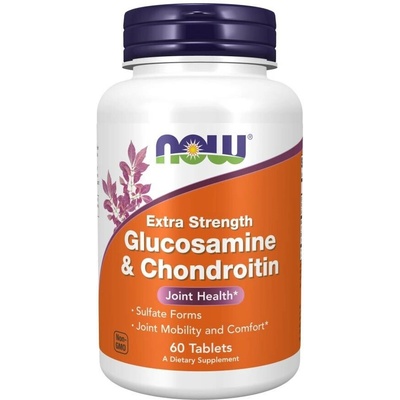 Now Foods Glucosamine a Chondroitin Extra Strength 60 tabliet