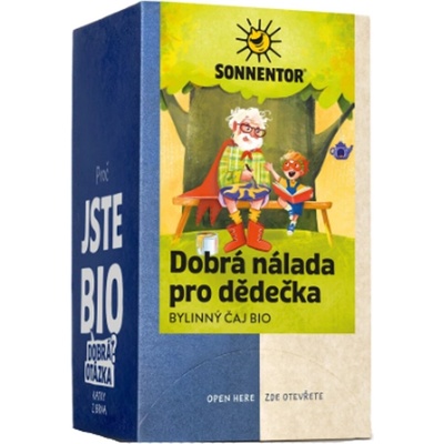 Sonnentor Dobrá nálada pro dědečka Bio porcovaný 18 x 1,5 g