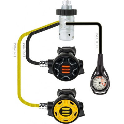 Tecline R1 TEC+II. stupeň a octopus REC1 + Tlakoměr EVO 52 set – Zboží Dáma