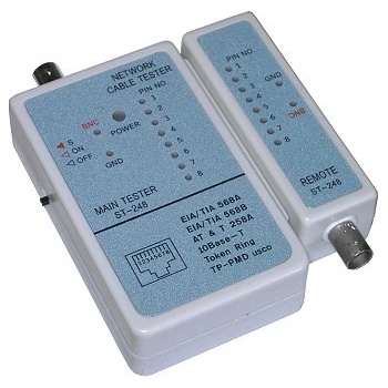 Gembird Cable tester RJ-45 and RG-58 NCT-1