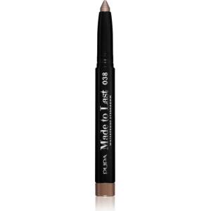 PUPA Made to Last дълготрайни сенки за очи в молив водоустойчиви цвят 038 - Golden Platinum 1.4 гр