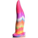 XR Brands Фантастично флуоресциращо дилдо Creature Cocks Unicorn Kiss