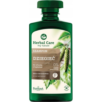 Farmona Herbal Care Birch Tar šampón proti lupinám 330 ml
