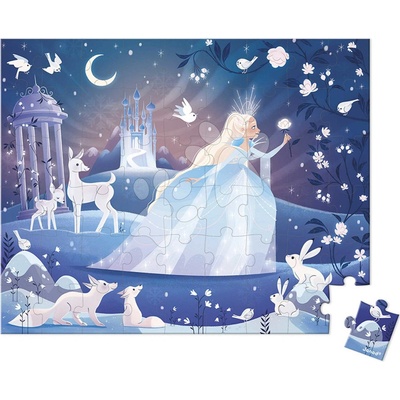 Janod pre deti Ľadová kráľovná v kufríku 54 dielov