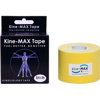 KinesioMAX Kinesio Tape žltá 5cm x 5m