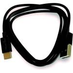 BlackBird Type-C USB кабел за данни 1 м, черен (фабрично покритие) BH996 BLACK (BH996 BLACK)