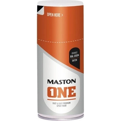 Maston one lak v spreji Satin RAL2004 150 ml oranžový