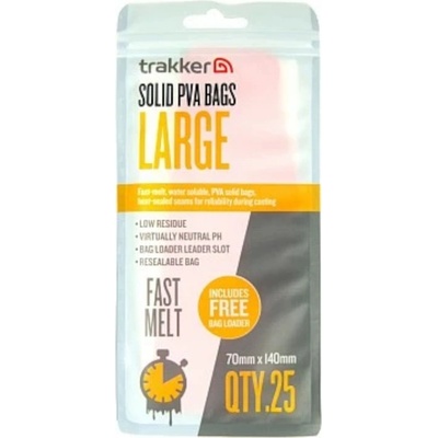 Trakker PVA Vrecko Solid PVA Bags Large 25ks