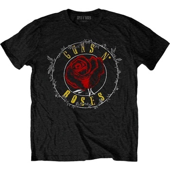 Guns N' Roses Rose Circle Paradise City Black XL Риза (GNRTS122MB04)