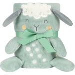 KikkaBoo Бебешко одеяло с 3D бродерия KikkaBoo - Sleepy Sheep (31103020170) - baby