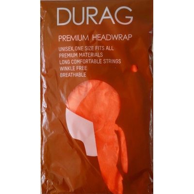 Woodrow Durag šátek satén oranžová