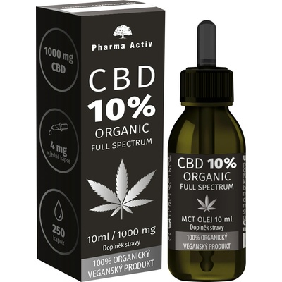 Pharma Activ CBD 10% organic 1000 mg Full Spectrum 10 ml
