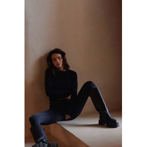 Muuv Muuv. Блуза с дълги ръкави (longslee.LIGHTRIB.black)