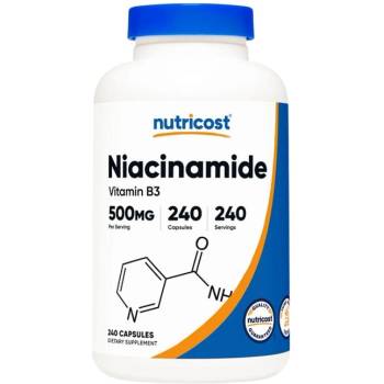 Image 1 of Nutricost Niacinamide (Vitamin B3) [240 капсули]