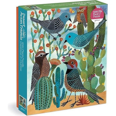 Galison Desert Avian Friends 1000 dielov