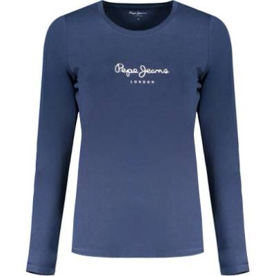 Pepe Jeans dámské tričko s dlouhým rukávem modré