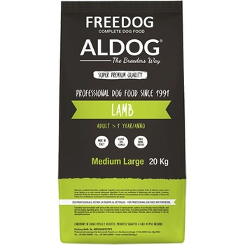 Freedog by Aldog The Breeders Way Lamb Medium&Maxi 20 kg