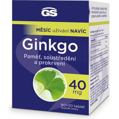 GS Ginkgo 40 mg 90+30 tablet