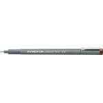 STAEDTLER Тънкописец Staedtler Pigment Liner 308, 0.5, кафяв (22909-А-0.5 КАФЯВ)