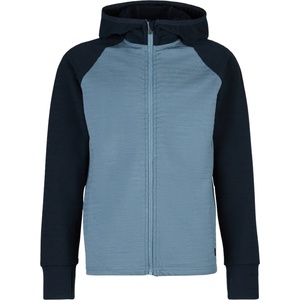 Stoic Детско вълнено яке Stoic Kid's MerinoFleece260 FlenSt. Jacket with Hood Merino jacket - Dark Navy / Ocean Blue - размер 152 (EU) (703-6424-0115)