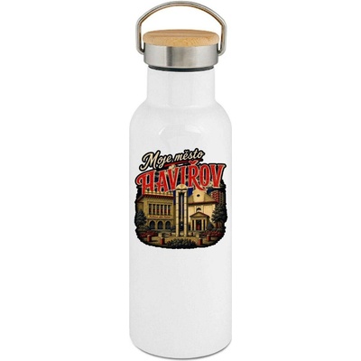123TRIKO termoska Moje město Havířov 500 ml vtipné
