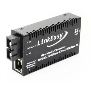 LINKEASY Мини гигабитов Ethernet медиен конвертор, SC, MM 1310nm, 2km MMC-GE-MMX-SC (MMC-GE-MMX-SC)