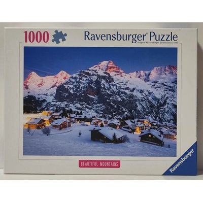 RAVENSBURGER Dechberoucí hory: Bernská vysočina Murren ve Švýcarsku 1000 dílků