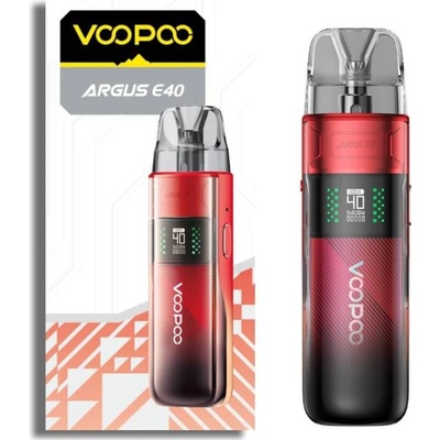 VooPoo Argus E40 1800 mAh Modern Red 1 ks