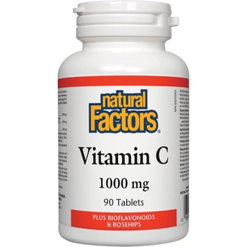 Image 1 of Natural Factors Vitamin C 1000 mg | With Bioflavonoids and Rosehips [90 Таблетки]