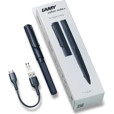 Lamy Safari Note+ steel black stylus 1506/4128659