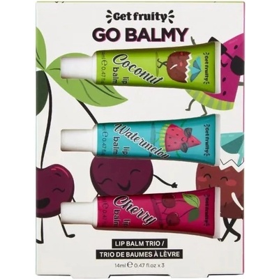 Dirty Works Подаръчен комплект Get Fruity Go Balmy Trio, 3 части