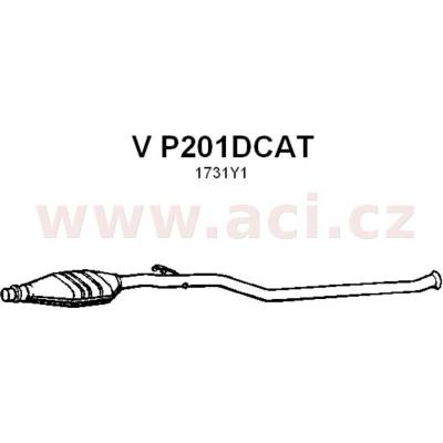 Katalyzátor FENNOsteel ACI V P201DCAT
