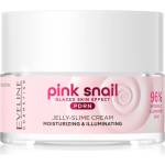 Eveline Cosmetics Pink Snail Glazed Skin Effect озаряващ крем 50ml