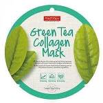 Purederm Колагенова маска за лице с зелен чай PUREDERM Green Tea Collagen Mask 18 ml