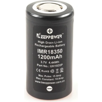 Keeppower Baterie IMR 18350 1200mAh 10A