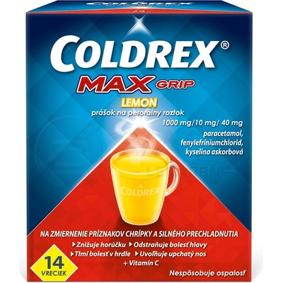 Coldrex Maxgrip Lemon plo.por. 14