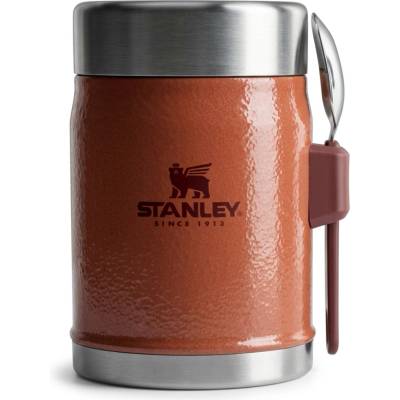 Stanley termoska jídelní 400 ml se lžící vidličkou Hammertone Clay
