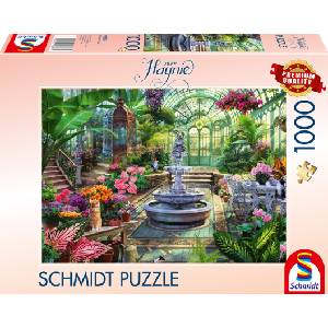 Schmidt Spiele Пъзел Schmidt от 1000 части - Викторианска оранжерия (58633)