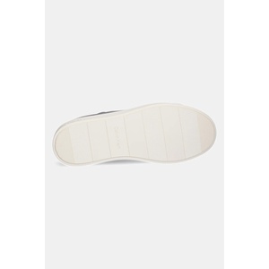 Calvin Klein Кожени маратонки PURE LOW LACEUP CUPSOLE HF LTH
