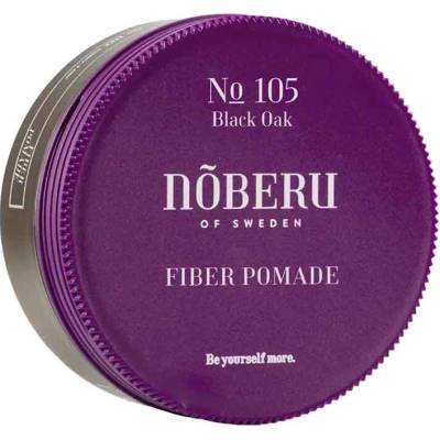 NOBERU OF SWEDEN Vláknitá pomáda na vlasy pre mužov NOBER Fiber pomade Black oak 80 ml