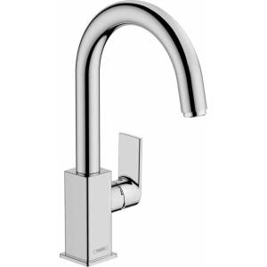 Hansgrohe Смесител за умивалник Hansgrohe Vernis Shape, гланциран хром, с изскачащ вентил (71564000)