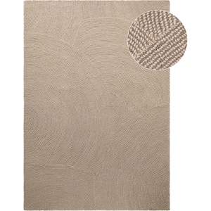 Hanse Home Бежов ръчно изработен вълнен килим 120x180 cm Calmio - Hanse Home (106221-120x180)