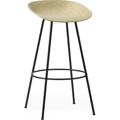 Normann Copenhagen Mat 75 cm konopné vlákno / čierna oceľ