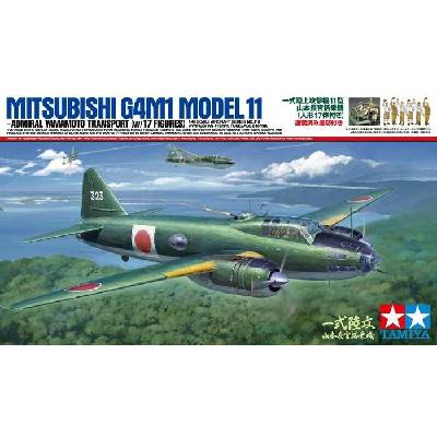 Tamiya Mitsubishi G4M1 Model 11 Betty + 17 figurek 1:48