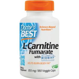 Doctor's Best BEST L-Carnitine Fumarate 500 mg [180 капсули]