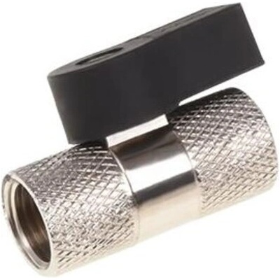 Alphacool Сферичен кран Alphacool Eiszapfen, Двупосочен, G1/4, Сребрист (AC-1011900)