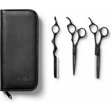 Shōrai Starting Set Matt Black 1446 set strihacích a efilačných nožníc so zrezávačom v púzdre