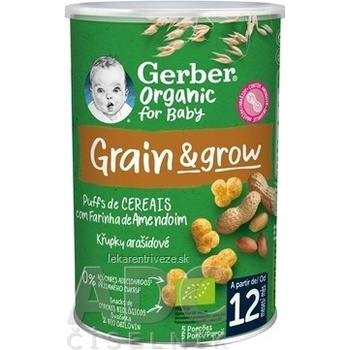 GERBER Organic chrumky arašidové 35 g