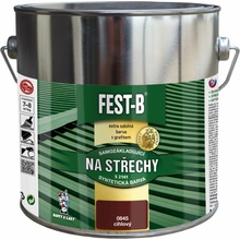 Fest-B Antikorozní nátěr na železo 2v1 na střechy S2141 2,5kg 0845 cihlová