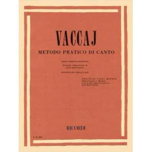 Metodo Practico: Mezzo-Soprano/Baritone - Book/CD | N. Vaccai, Elio Battaglia (ISBN: 9781480304772)